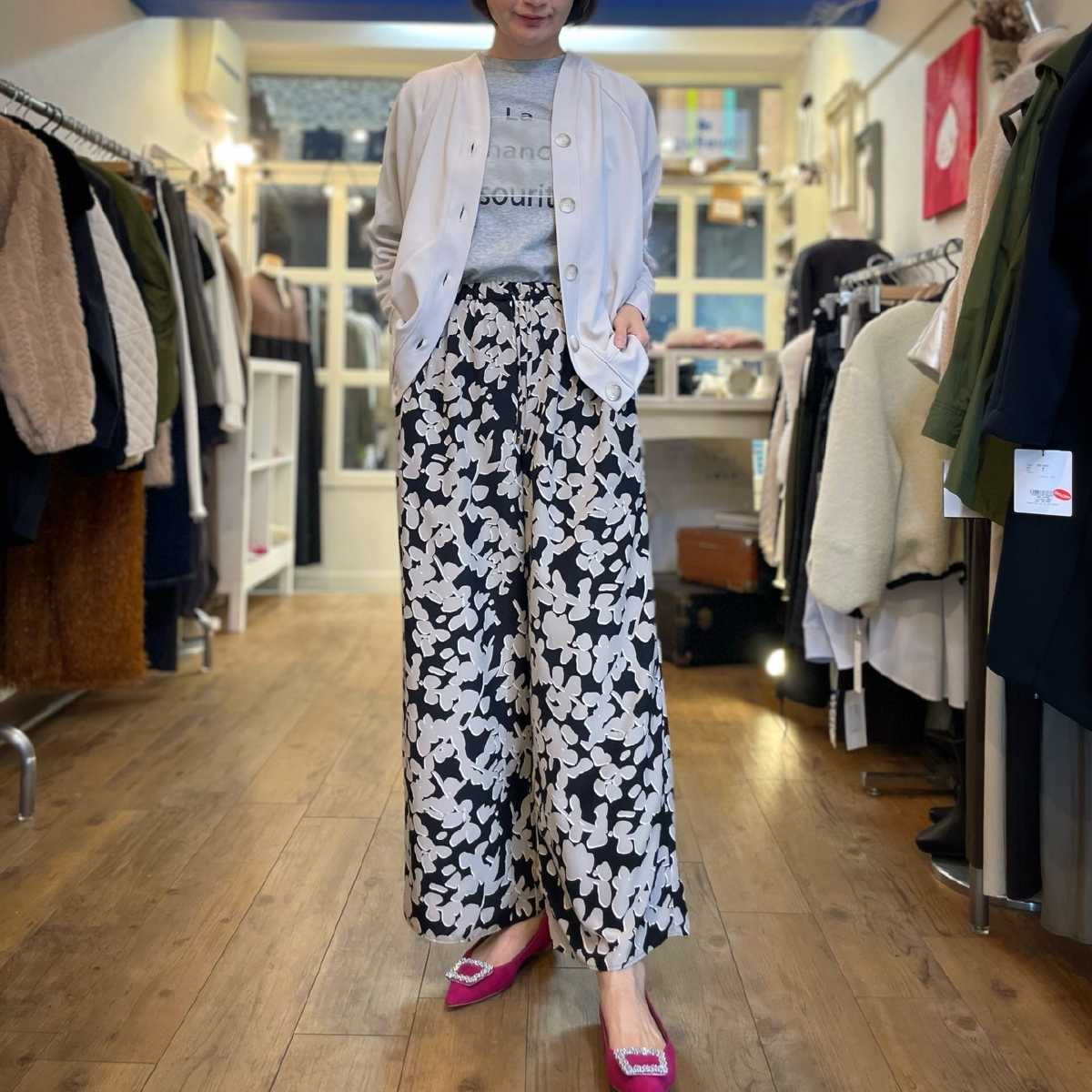 [ NUS / ヌース ] 柄パンツ