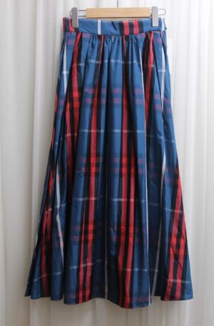 [ CLOCHE / クロッシェ ] 形状記憶素材チェック柄スカート