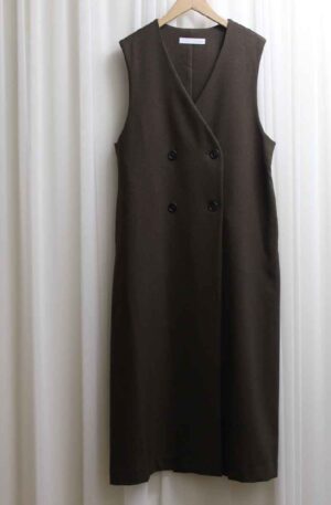 [ CLOCHE / クロッシェ ] 機能性素材ジレワンピース