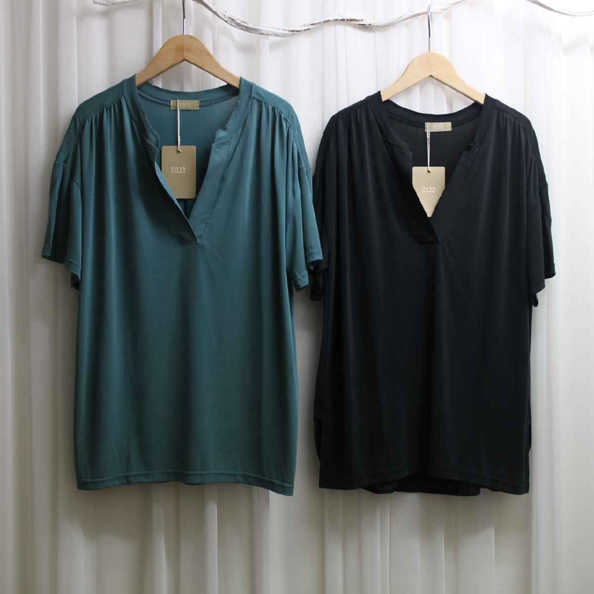 Days スキッパーTシャツ