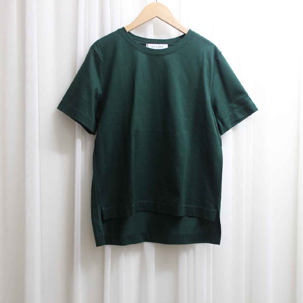 [ QTUME / クチューム ] 丸首Tシャツ