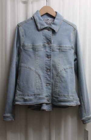 [ DOS DIOSAS / ドスディオサス ] バックフリルデニムジャケット