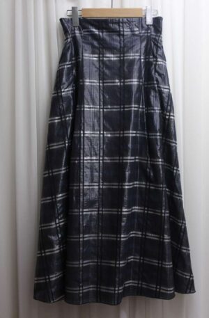 [ DOS DIOSAS / ドスディオサス ] シアー素材チェック柄スカート