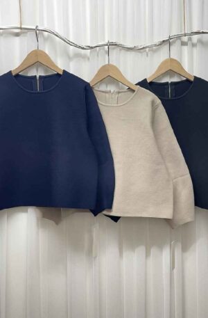 [ epidemique / エピデミーク ] 後ろファスナーニットソー