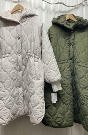 [ QTUME / クチューム ] キルティングコート