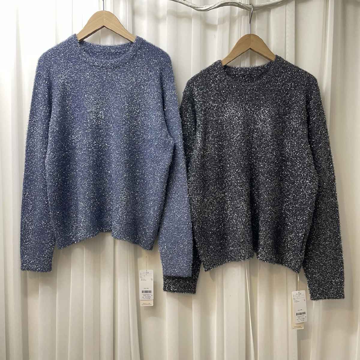 [ Chris montez / クリスモンテス ] ラメラメニットプルオーバー