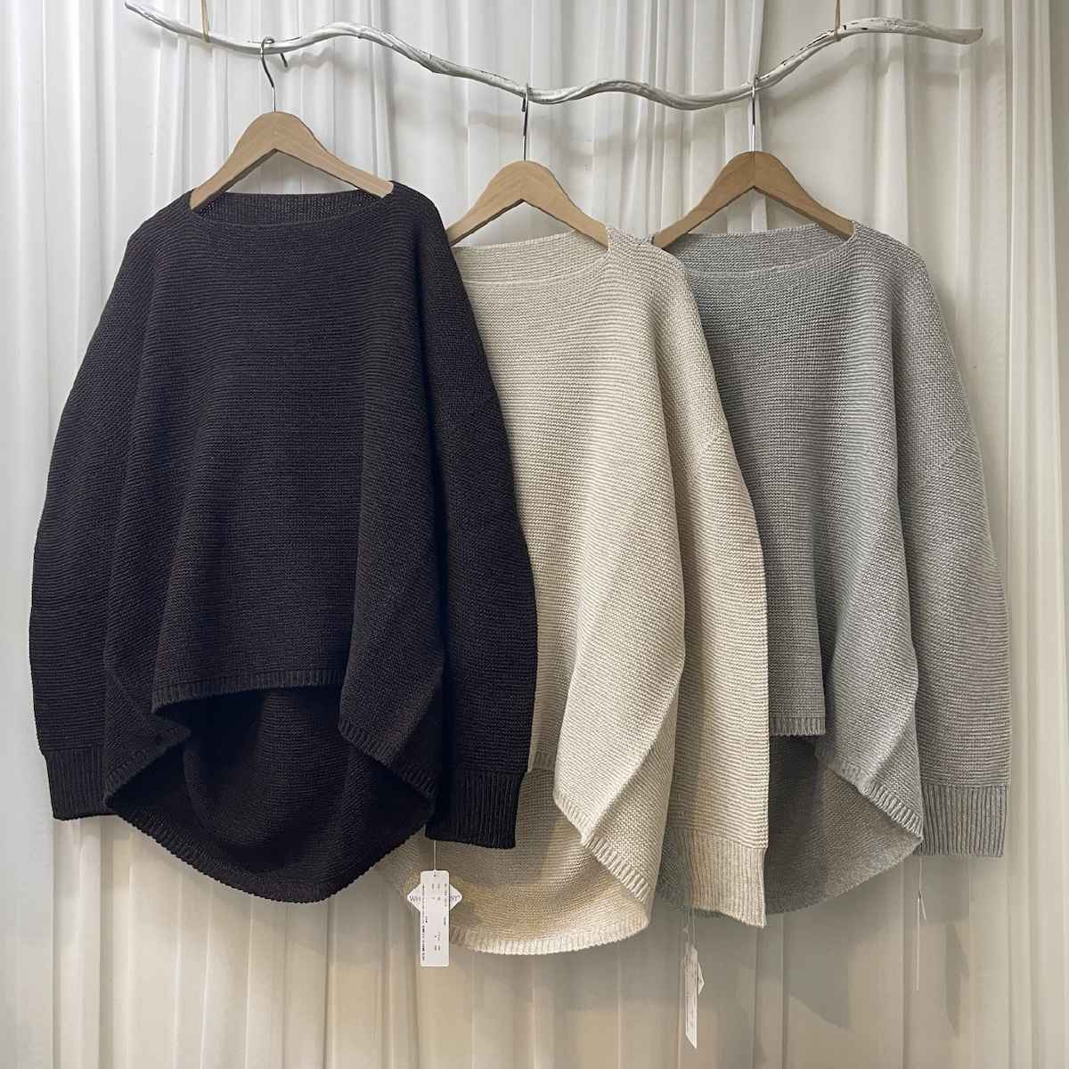 [ epidemique / エピデミーク ] ホールガーメントガーターニット