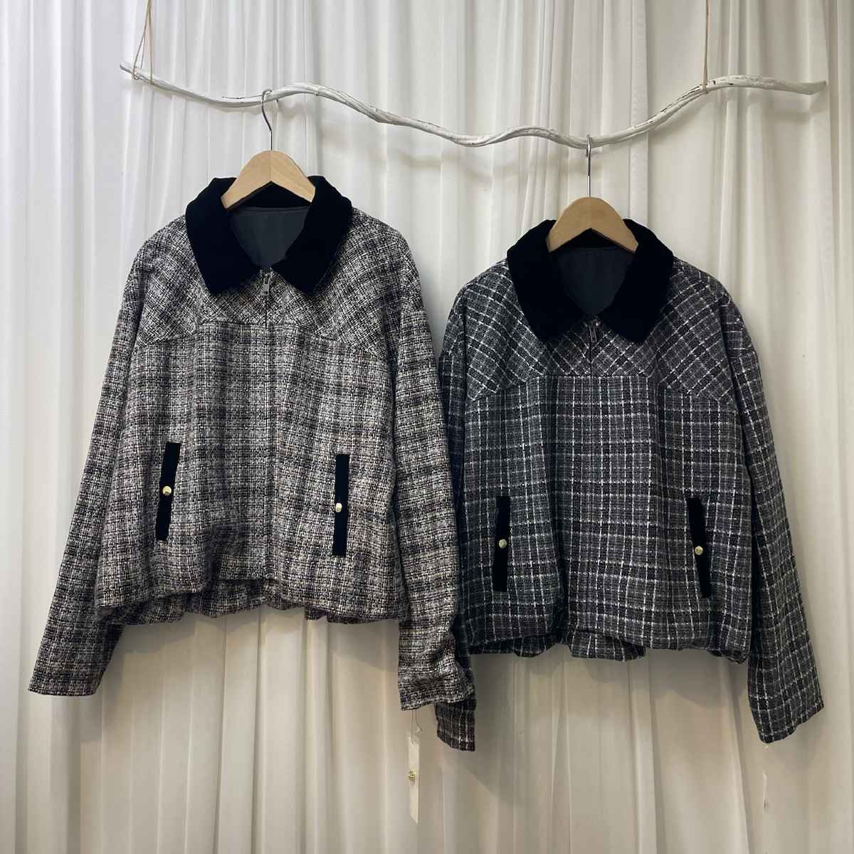 [ epidemique / エピデミーク ] チェック柄ジャケット