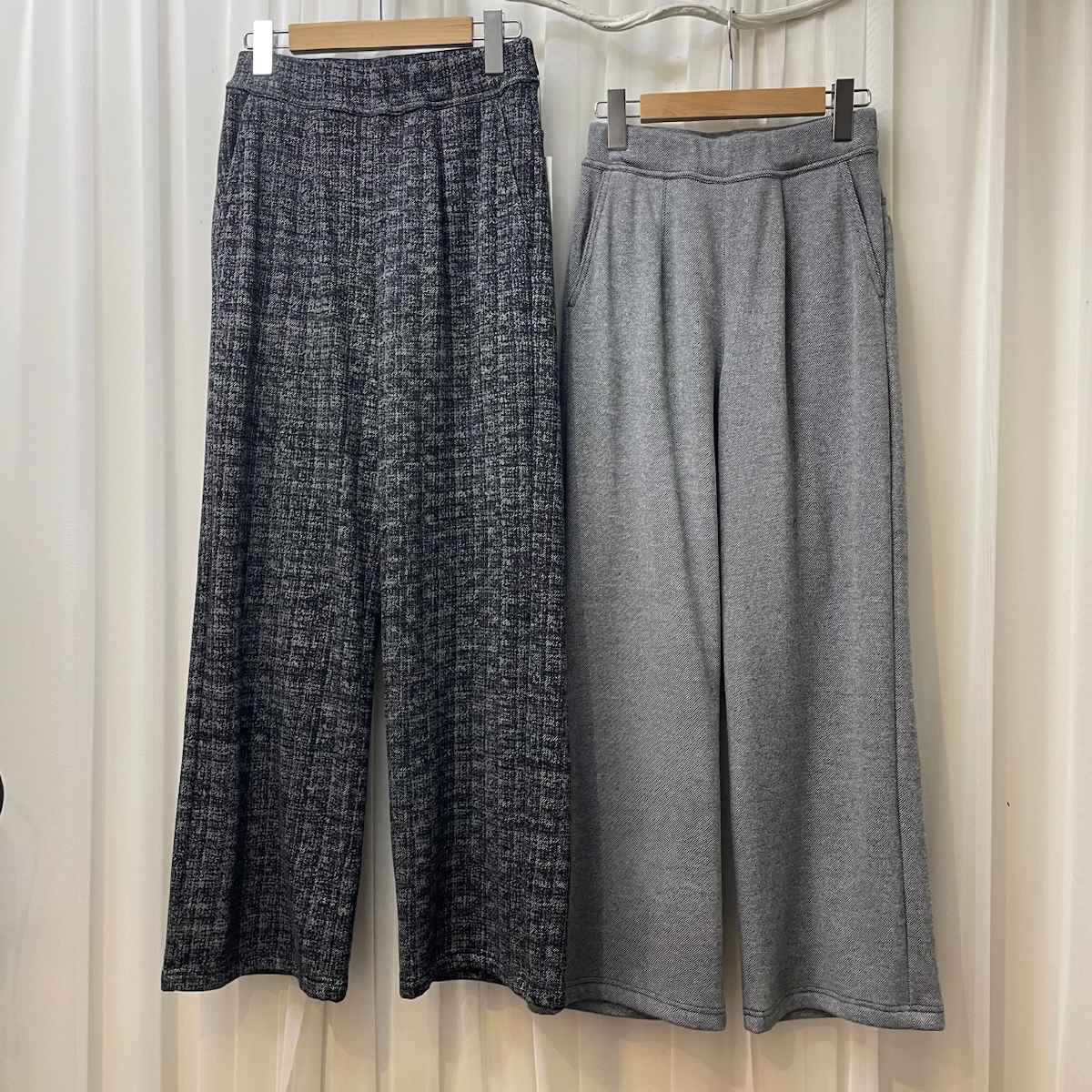 [ TRINITY / トリニティ ] 裏起毛ワイドパンツ