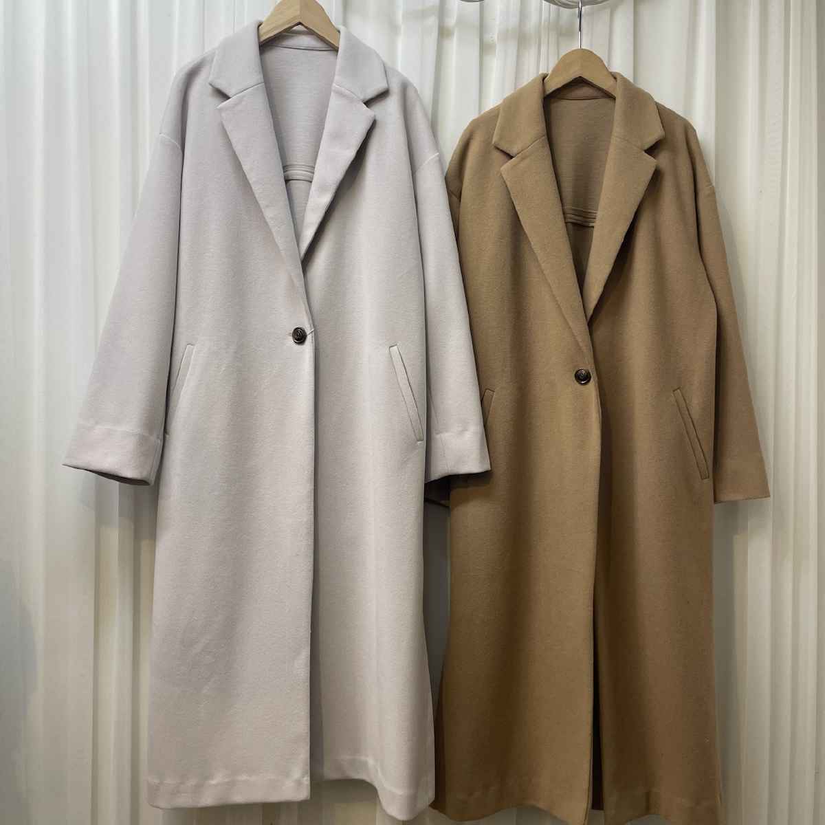 [ Le’s Ageu / レ・アージュ ] ニードルカットロングコート