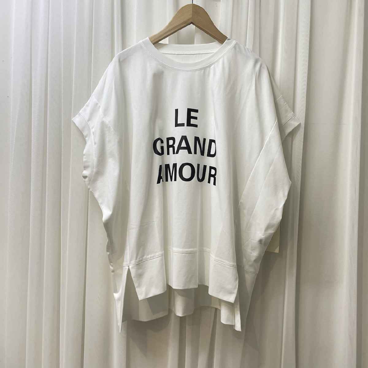 [ Chris montez / クリスモンテス ] フレンチスリーブロゴTシャツ