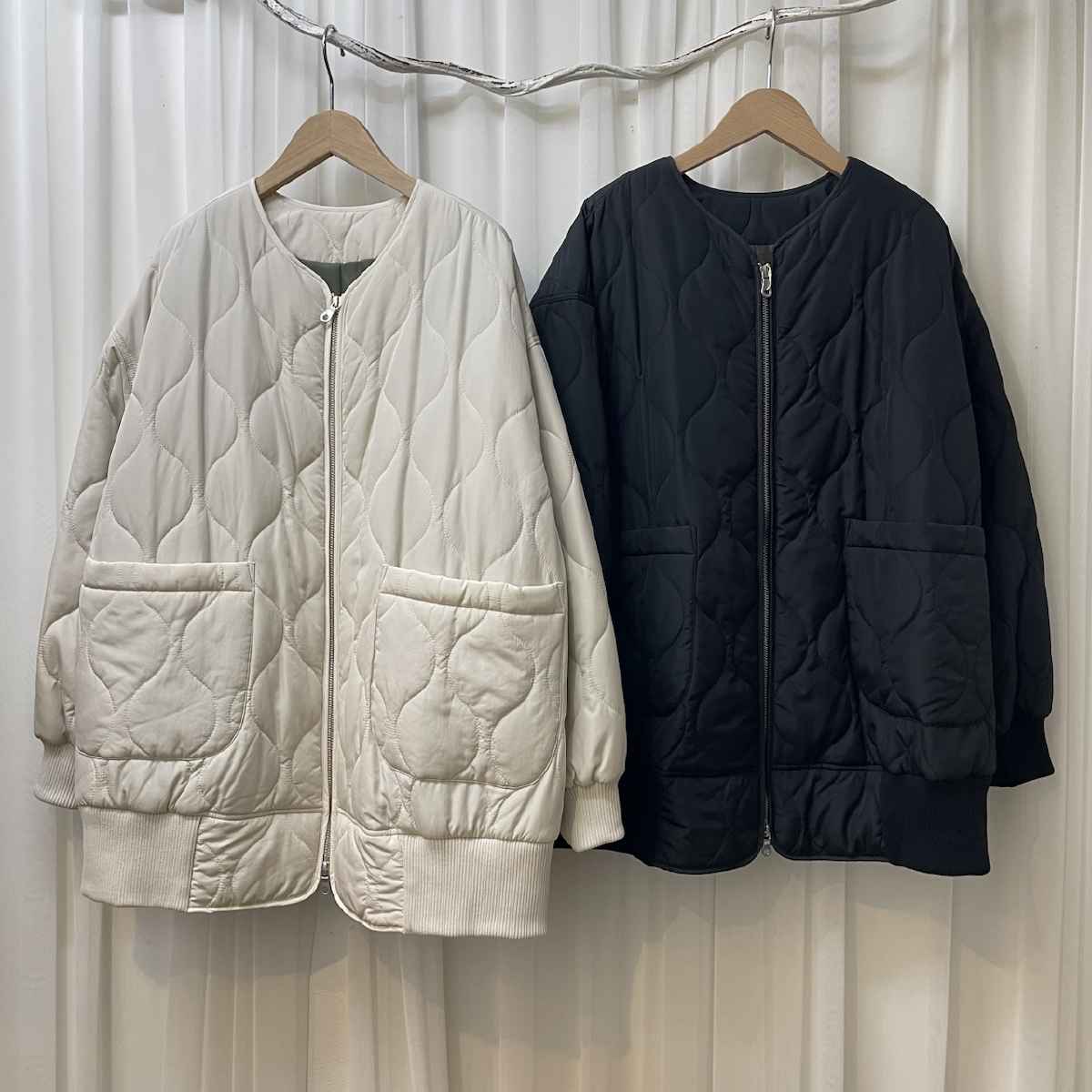 [ Le’s Ageu / レ・アージュ ] キルティングアウター