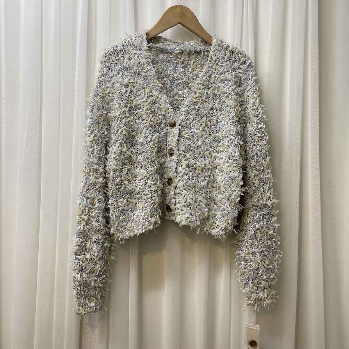 [ epidemique / エピデミーク ] テープヤーンカーディガン