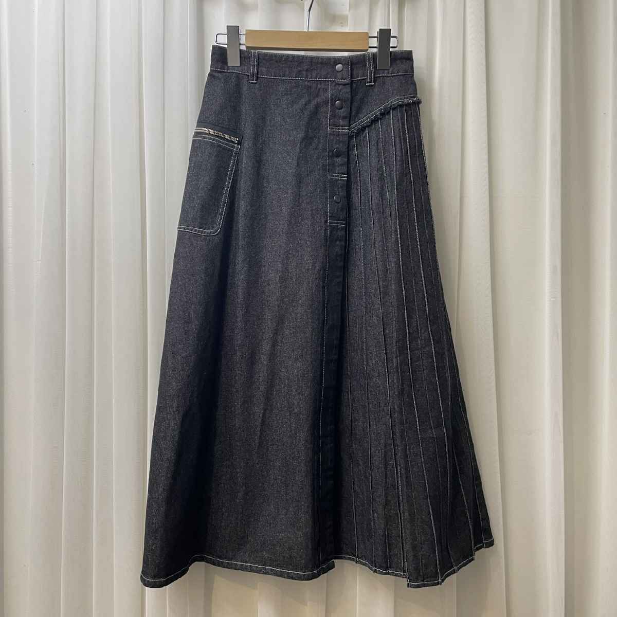 [ Chris montez / クリスモンテス ] ナチュラルデニムデザインスカート