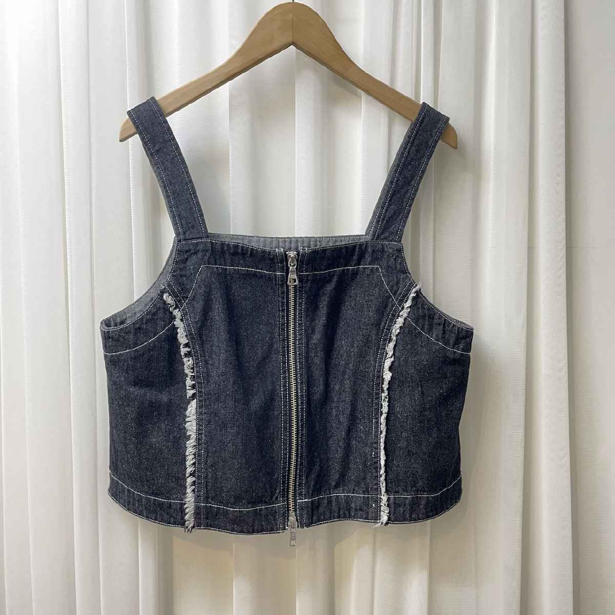 [ Chris montez / クリスモンテス ] ナチュラルデニムビスチェ